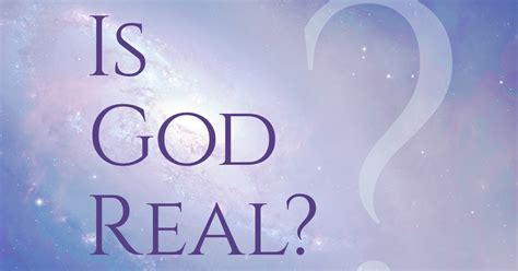 <strong>God</strong> is the Father and is also the Son. . Is god real quora
